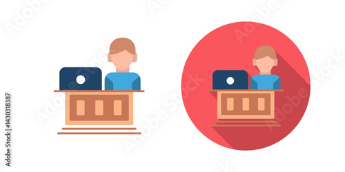 Employee Vector Icon