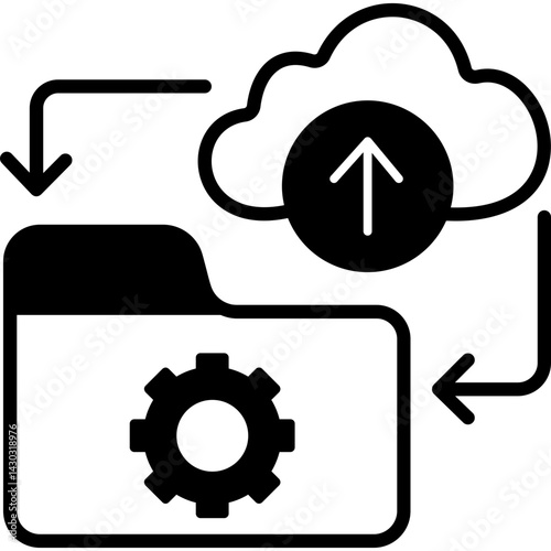Platform as a Service  SVG Icon