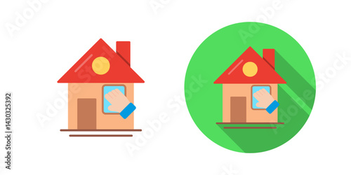 House Cleaning Vector Icon