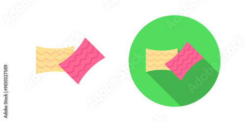 Cushions Vector Icon