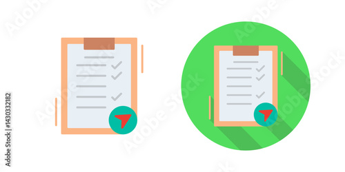 Clipboard Vector Icon