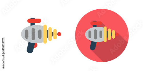 Laser Gun Vector Icon