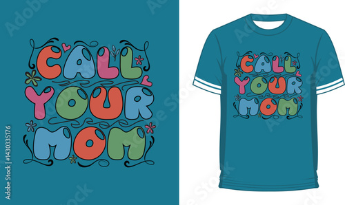 Happy Mothers Day T-Shirt Design