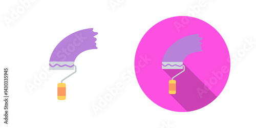 Paint Roller Vector Icon