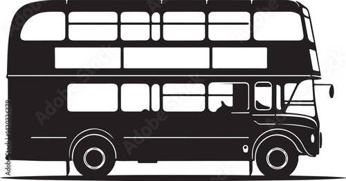 Vintage Double Decker Bus Bundle 