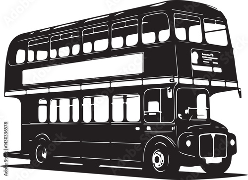 Vintage Double Decker Bus Bundle 