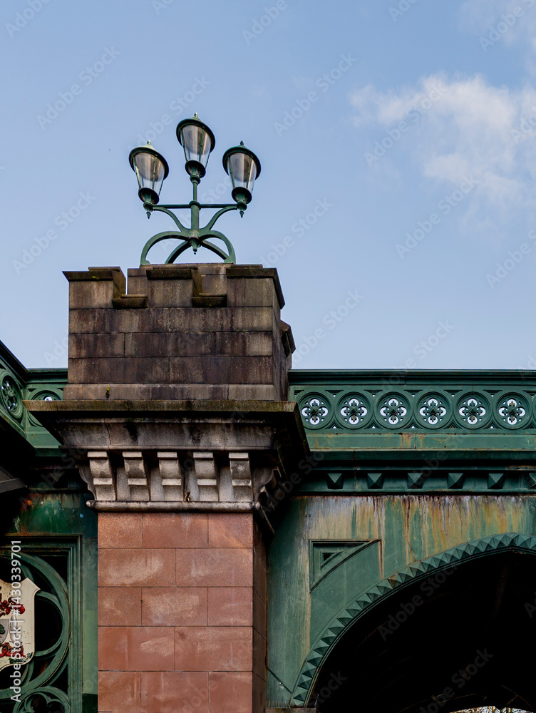 Kelvin Bridge or Great Western Bridge, Glasgow, Scotland