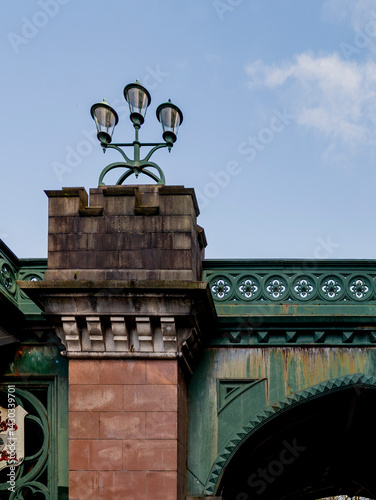 Obraz na płótnie Kelvin Bridge or Great Western Bridge, Glasgow, Scotland w salonie