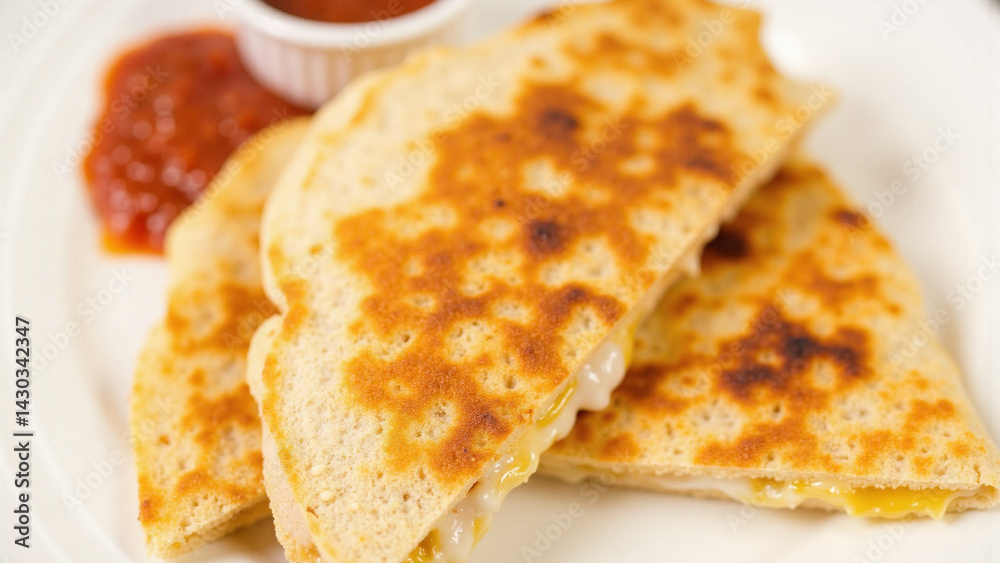 Grilled cheese sandwiches with dipping sauce Grilled cheese sandwiches with dipping sauce