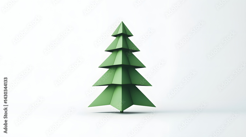 Obraz premium Minimalist style Christmas,Christmas, decoration, Christmas tree,holiday, xmas,winter, decorations,celebration, presents,gift, Santa Claus,ornaments,december,seasonal,art,happy,new year