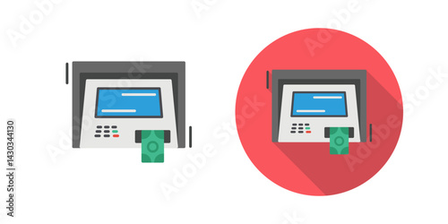 ATM Vector Icon