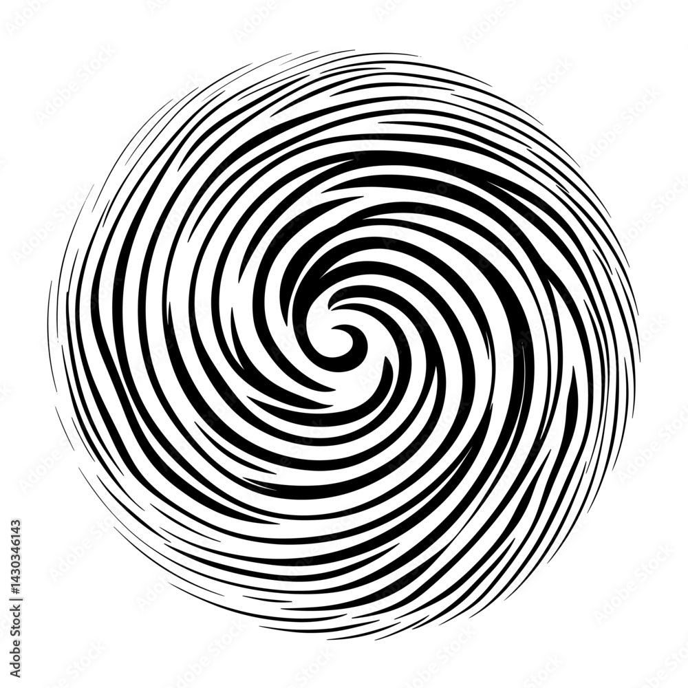 Spiral elements icon spiral illustration geometric vector Spiral elements icon spiral illustration geometric vector