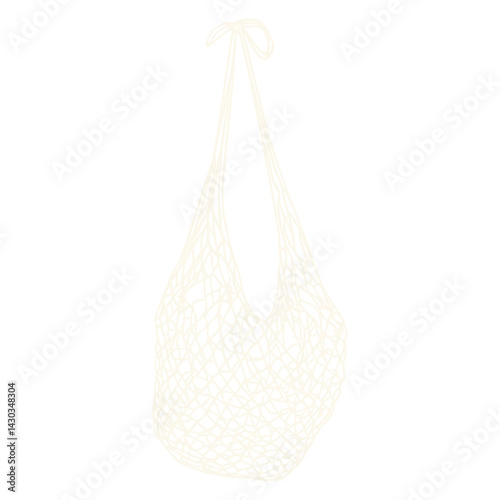 Bag illustration minimalist design vector