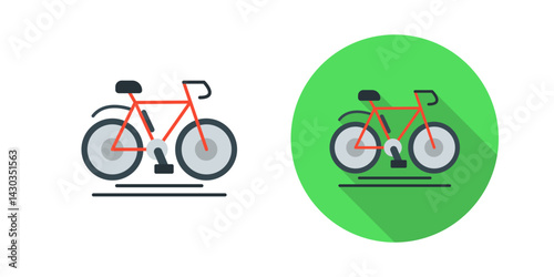Cycling Vector Icon