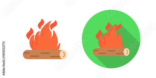 Bonfire Vector Icon