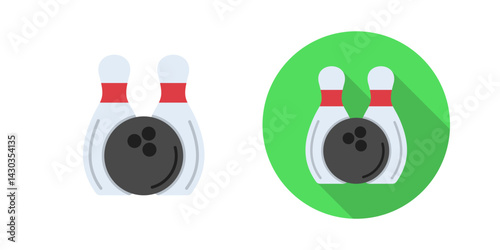 Bowling Vector Icon