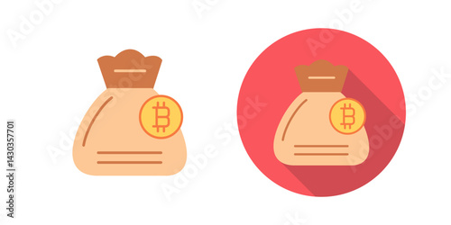 Money Bag Vector Icon