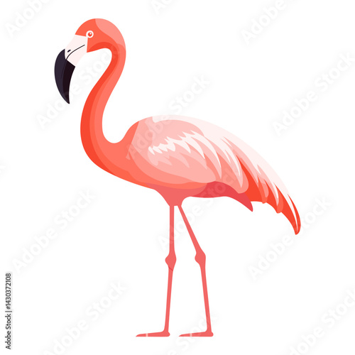 Flamingo illustration animal vector vector