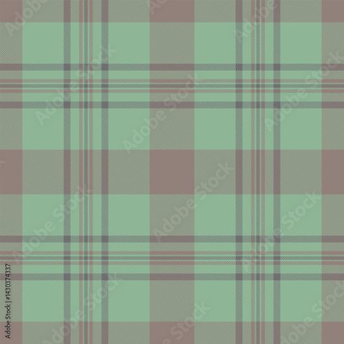 Outline pattern texture fabric, back vector check seamless. Expressive background plaid textile tartan in pastel and medium gray colors.