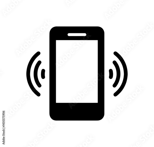 Smartphone with vibration effect