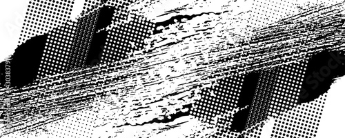 Dots halftone white and blue color pattern gradient grunge texture background. Dots pop art comics sport style vector dots halftone blue and white abstarct background vector illustration