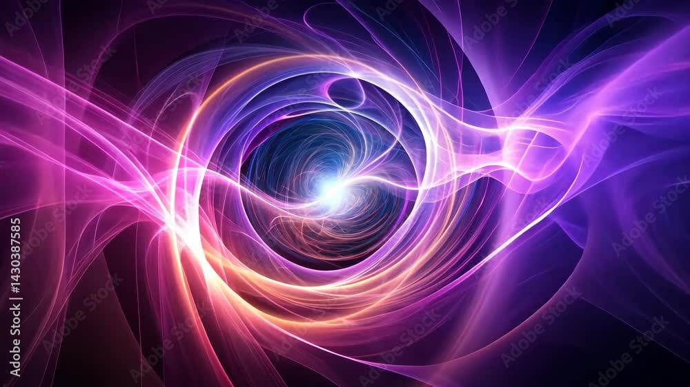 Mesmerizing swirling vortex of vibrant energy in a captivating cosmic dance Mesmerizing swirling vortex of vibrant energy in a captivating cosmic dance