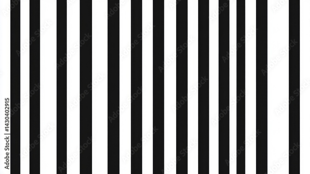 Black and White Vertical Stripes Pattern Texture Black and White Vertical Stripes Pattern Texture