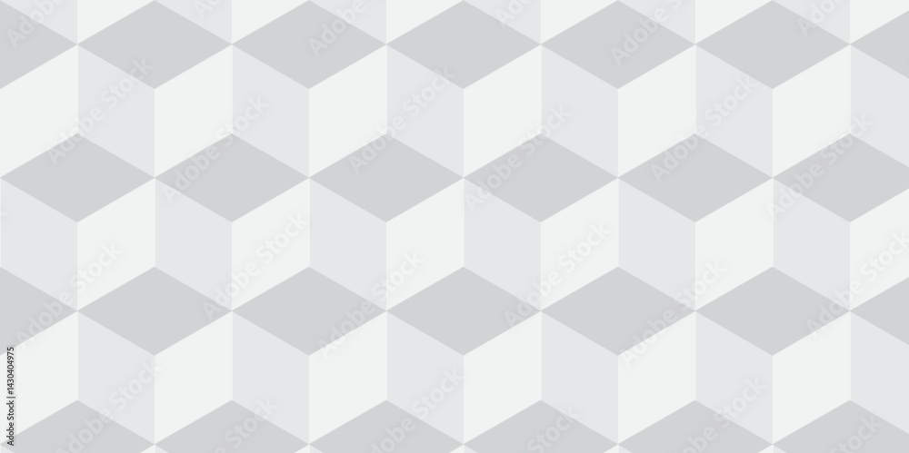 White geometric cube creative concept triangle overlap square technology background. digital cubes fabric and wallpaper grid block texture background.
White geometric cube creative concept triangle overlap square technology background. digital cubes fabric and wallpaper grid block texture background.
