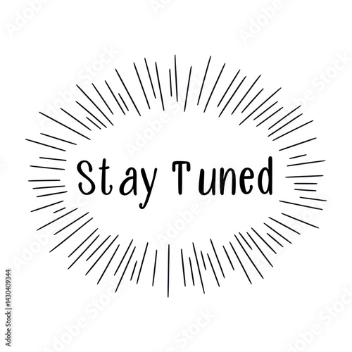 Tuned black white lines vector