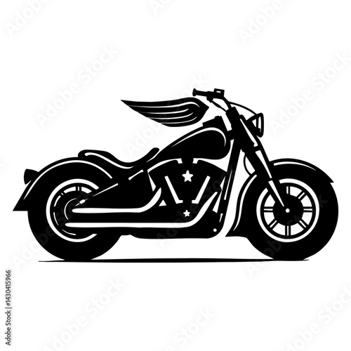 Motorbike illustration motorcycle graphic vector