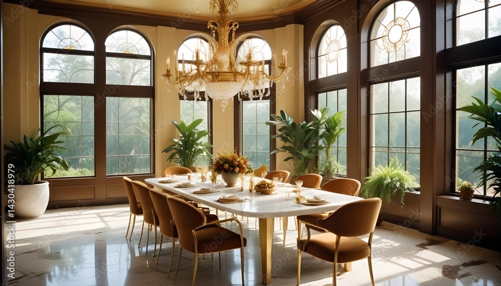 Obraz premium interior modern design room 3d