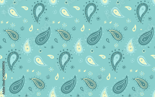 Complexity 2025 as cool persian. Heritage retro with intricacy paisley. Drawing style a scrap poster.