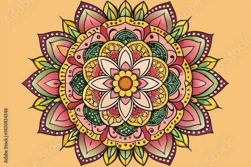 Abstract floral and flower background with abstract design shows soft petals
