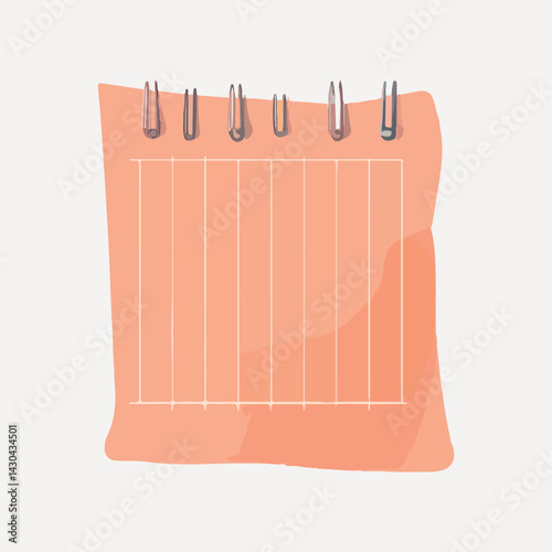 paper note illustration vector