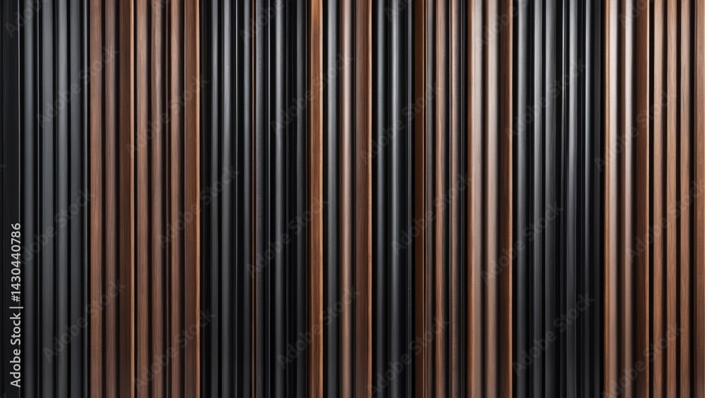 Obraz premium vintage dark wood decorative trim
