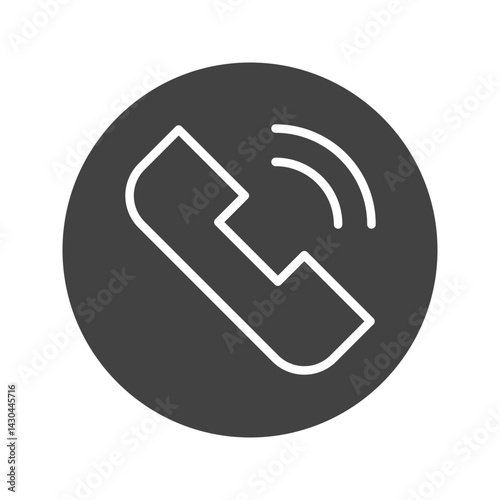 Phone Call icon vector image. Suitable for mobile apps, web apps and print media.