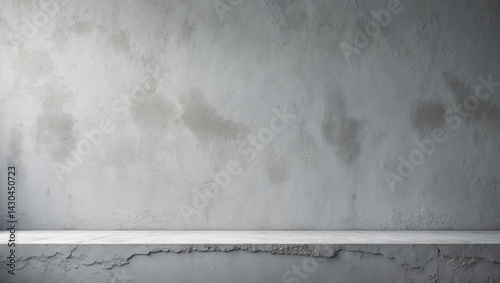 White mortar textured wall backdrop