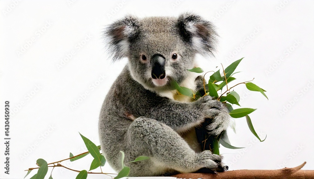 Naklejka premium koala in tree