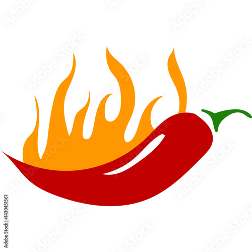 Flaming Chili Icon