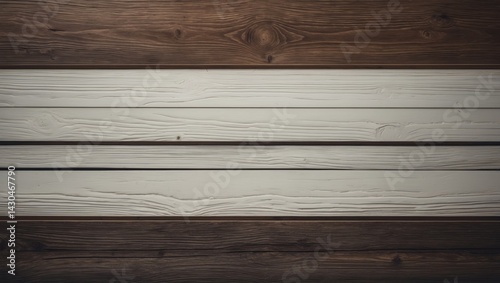 Obraz na płótnie Seamless brown wood texture background for summer tabletop with rustic pattern and natural grain design w salonie