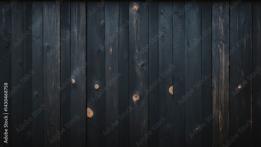 Charred wooden panel texture