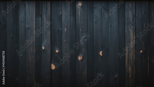 Obraz na płótnie Charred wooden panel texture w salonie