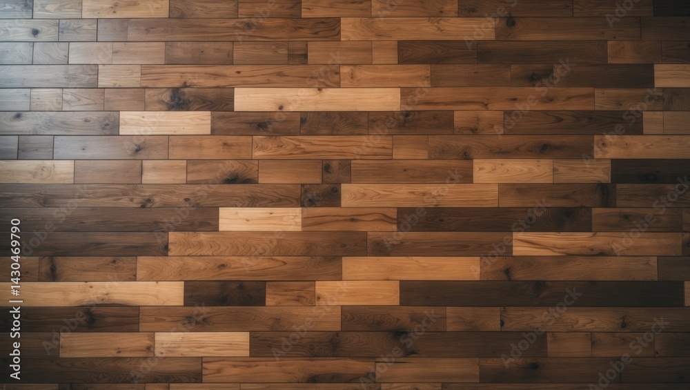 Texture of wooden parquet flooring