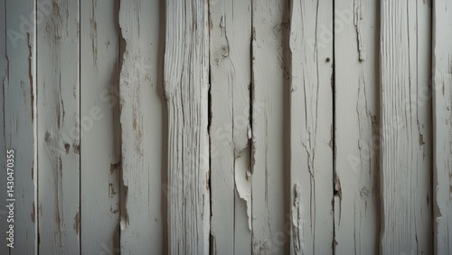 Obraz na płótnie Textured wooden backdrop. Aged wood with flaking paint. Various vertical stripes. Suitable background for text or design w salonie