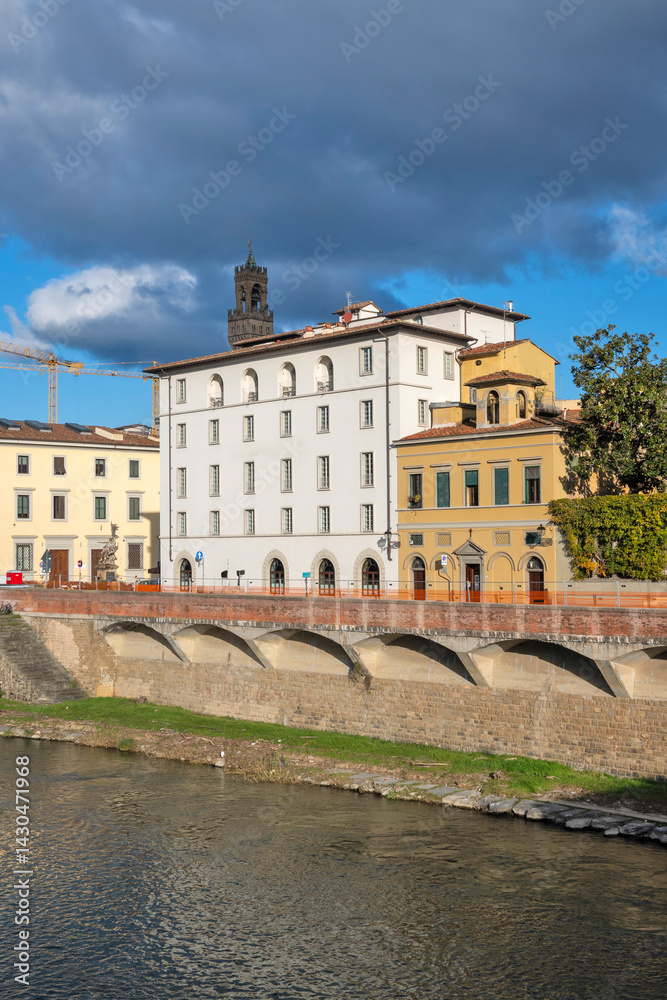 The Old Town of city of Florence, Tuscany Region, Italy