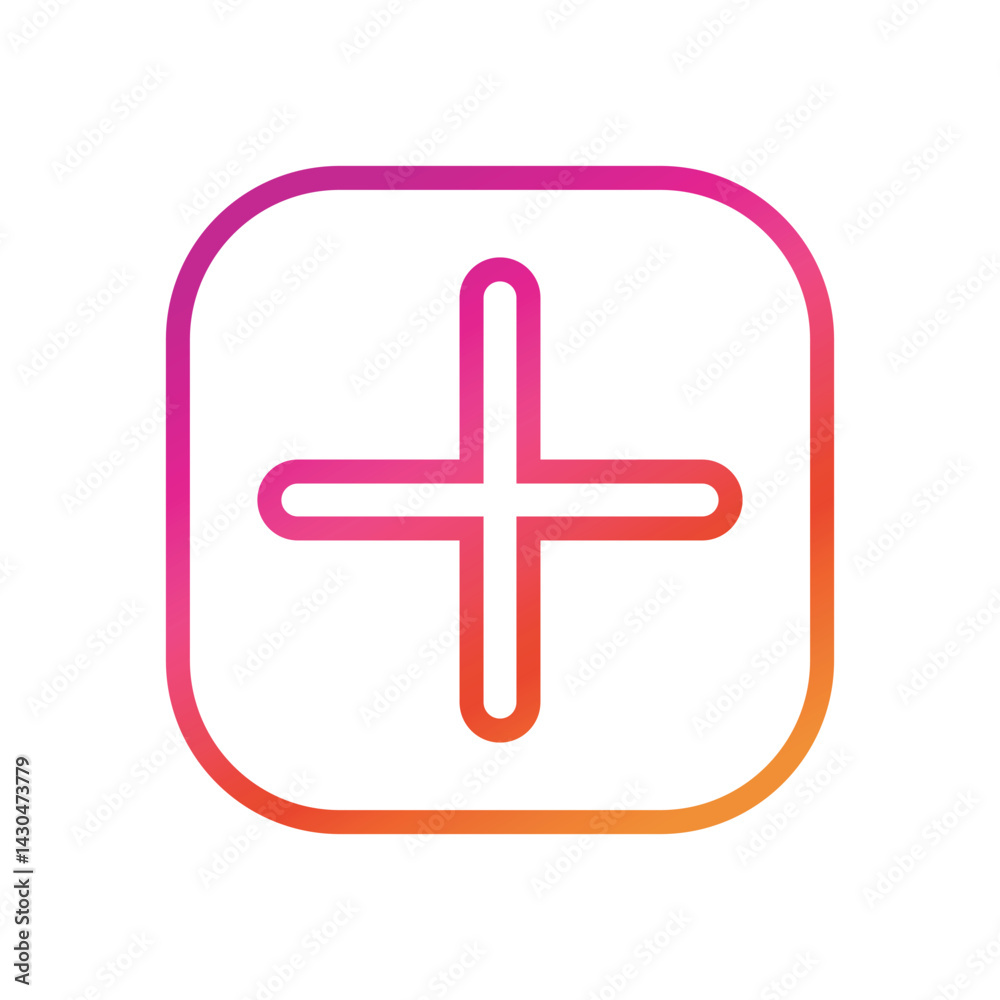 Fototapeta premium follow icon