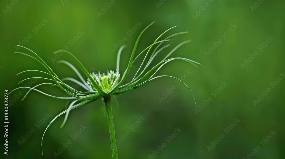 Fototapeta premium green grass in the wind