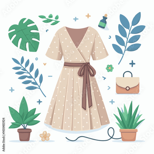 fashion, vector, apparel, design, dress, drawing, garment, style, pattern, wear, textile, clothes, illustration, female, fashionable, sketch, silhouette, template, fabric, woman, collection, trendy, w
