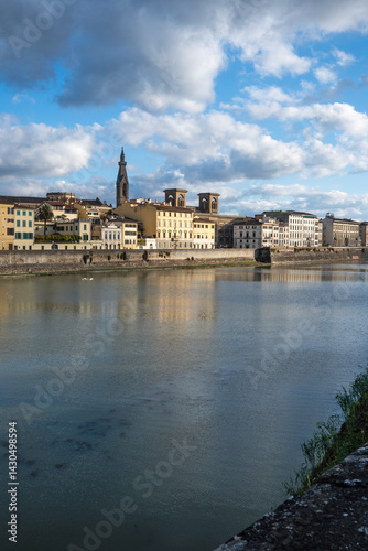 Obraz na płótnie The Old Town of city of Florence, Tuscany Region, Italy w salonie
