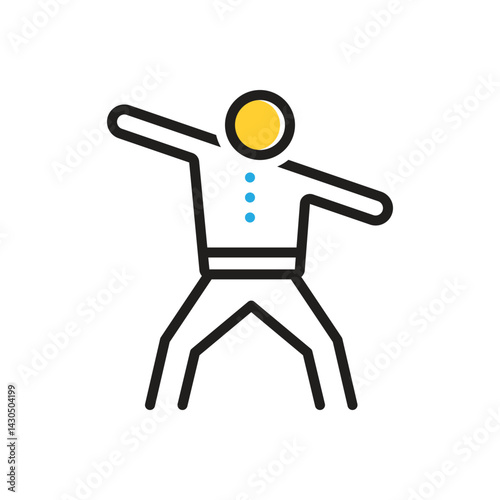 Multi color icon for active